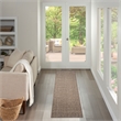 Nourison Home Tulum 10' Runner Fabric Brown Area Rug
