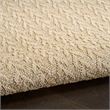Nourison Home Tulum 10' x 14' Fabric Cream Area Rug