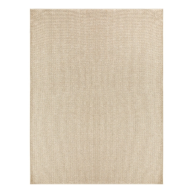 Nourison Home Tulum 10' x 14' Fabric Cream Area Rug