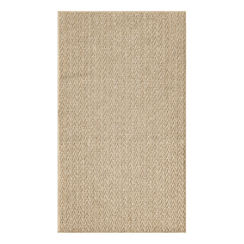 Nourison Home Tulum 2' x 3' Fabric Taupe Area Rug