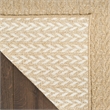 Nourison Home Tulum 10' x 14' Fabric Taupe Area Rug