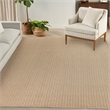 Nourison Home Tulum 10' x 14' Fabric Taupe Area Rug