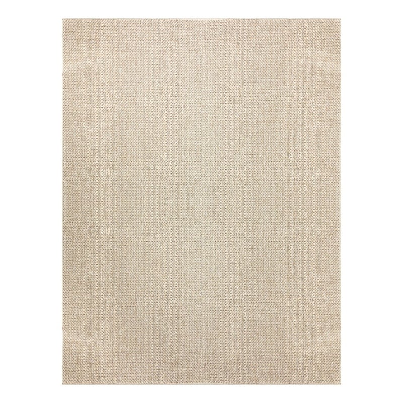Nourison Home Tulum 10' x 14' Fabric Cream Area Rug