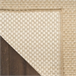 Nourison Home Tulum 10' x 14' Fabric Taupe Area Rug