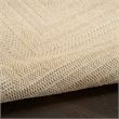 Nourison Home Tulum 10' x 14' Fabric Cream Area Rug