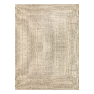 Nourison Home Tulum 10' x 14' Fabric Cream Area Rug