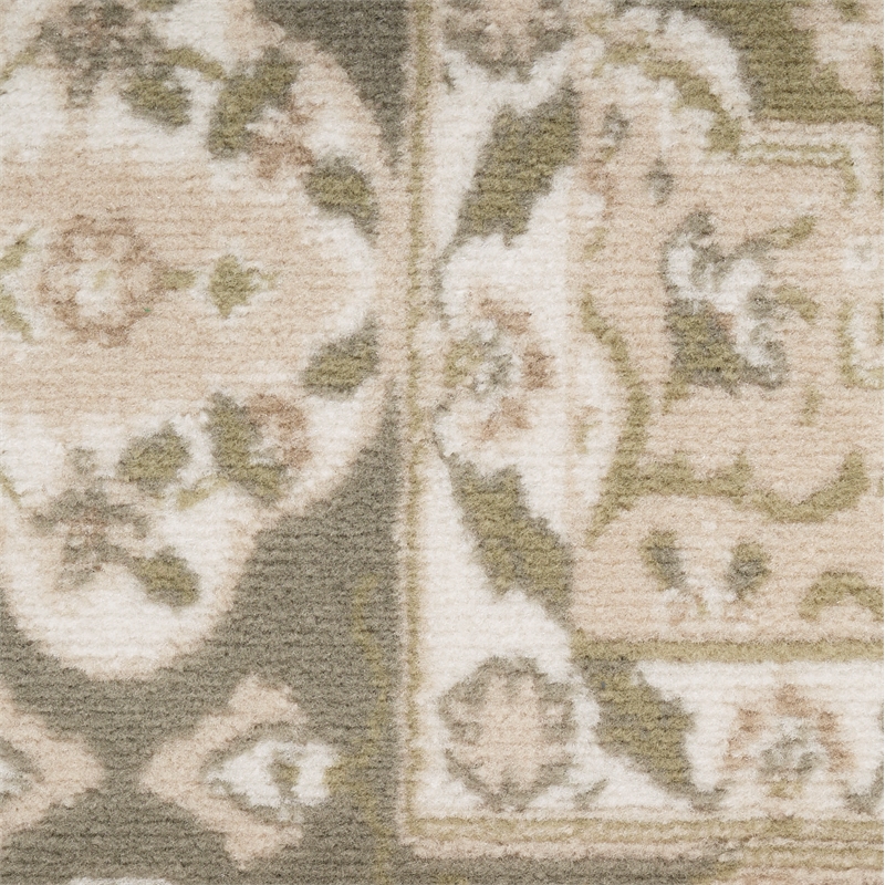 Nourison Home Grafix 9' x 12' Fabric Green Area Rug