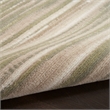 Nourison Home Jubilant 4' x 6' Fabric Green Ivory Area Rug