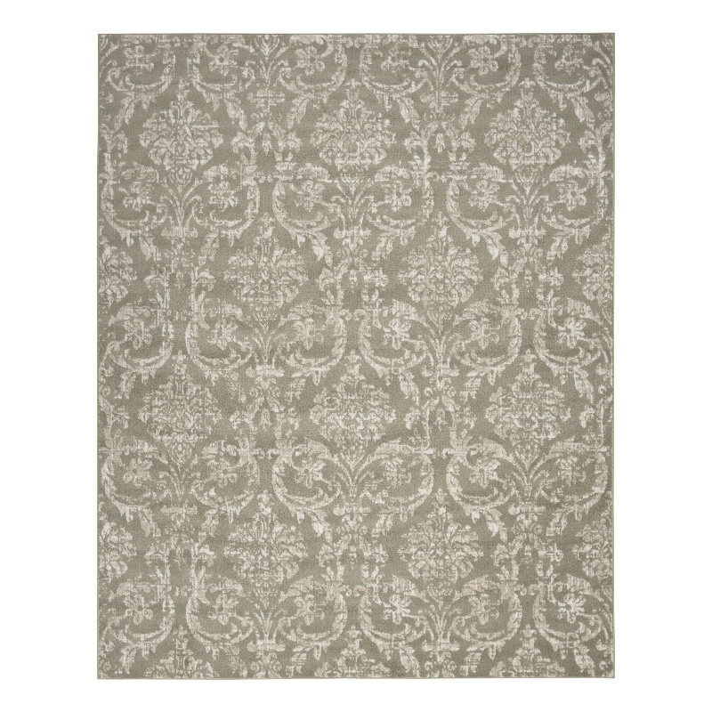 Nourison Home Jubilant 8' x 10' Fabric Olive Area Rug