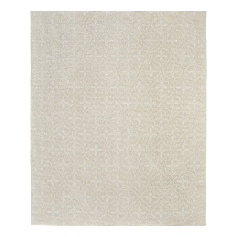 Nourison Home Nourison Essentials 6' x 9' Fabric Ivory Beige Area Rug