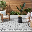 Nourison Home Nourison Essentials 8' x 10' Fabric Ivory Black Area Rug