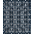 Nourison Home Nourison Essentials 6' x 9' Fabric Navy Ivory Area Rug