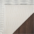 Nourison Home Casual 8' x 10' Fabric Light Grey Area Rug