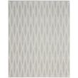 Nourison Home Casual 8' x 10' Fabric Light Grey Area Rug