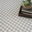 Nourison Home Casual 8' x 10' Fabric Light Grey Area Rug