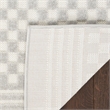 Nourison Home Casual 8' x 10' Fabric Light Grey Area Rug