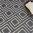 Nourison Home Casual 9' x 12' Fabric Gray Area Rug