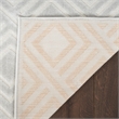 Nourison Home Casual 8' x 10' Fabric Light Grey Area Rug