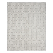 Nourison Home Casual 8' x 10' Fabric Light Grey Area Rug