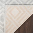 Nourison Home Casual 9' x 12' Fabric Light Grey Area Rug