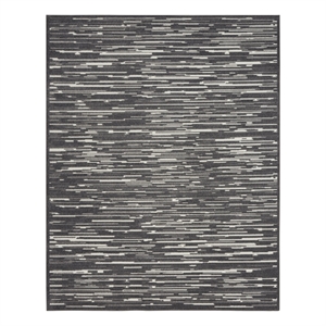 Nourison Home Casual 8' x 10' Fabric Grey Area Rug