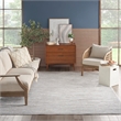 Nourison Home Casual 8' x 10' Fabric Light Grey Area Rug