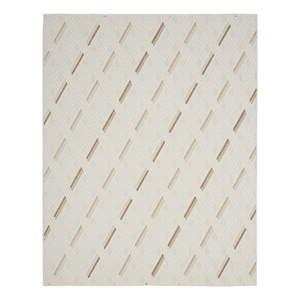 Nourison Home Casual 8' x 10' Fabric Ivory Beige Area Rug