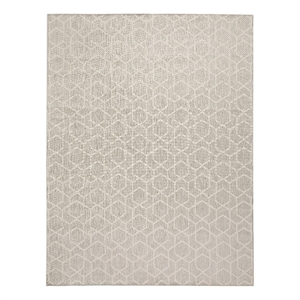 nourison home horizon 8' x 10' fabric grey area rug