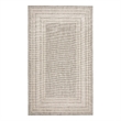 Nourison Home Horizon 3' x 5' Fabric Grey Area Rug