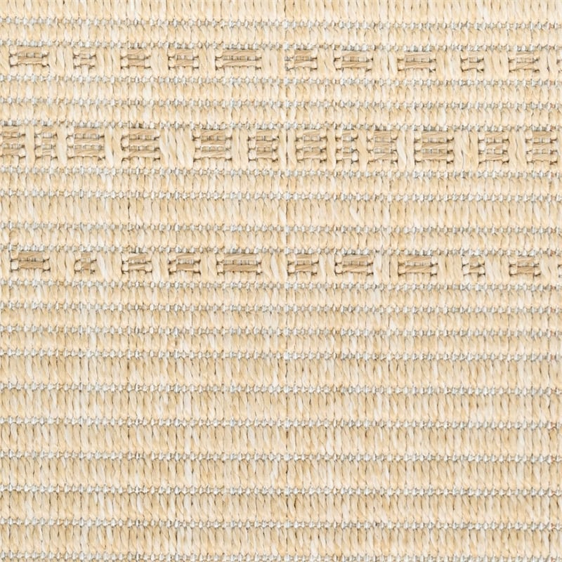 Nourison Home Tulum 5' x 7' Fabric Cream Area Rug