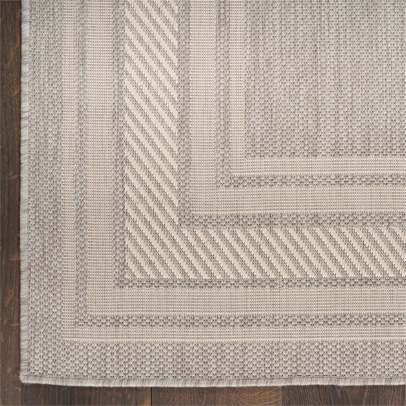 Nourison Home Horizon 8' x 10' Fabric Grey Area Rug