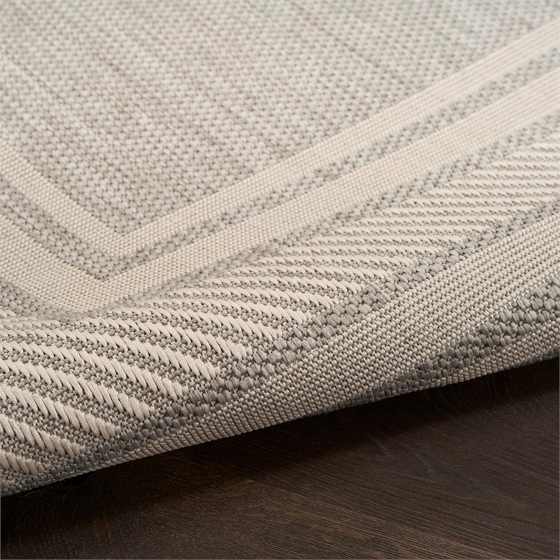 Nourison Home Horizon 8' x 10' Fabric Grey Area Rug