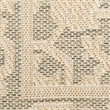 Nourison Home Tulum 2' x 3' Fabric Taupe Olive Area Rug