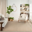 Nourison Home Tulum 8' x 10' Fabric Taupe Area Rug