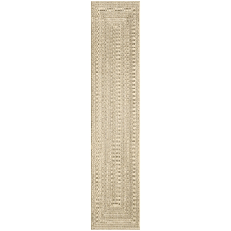 Nourison Home Tulum 8' x 10' Fabric Taupe Ivory Area Rug