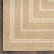 Nourison Home Tulum 8' x 10' Fabric Taupe Ivory Area Rug