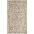 Nourison Home Tulum 3' x 5' Fabric Taupe Olive Area Rug