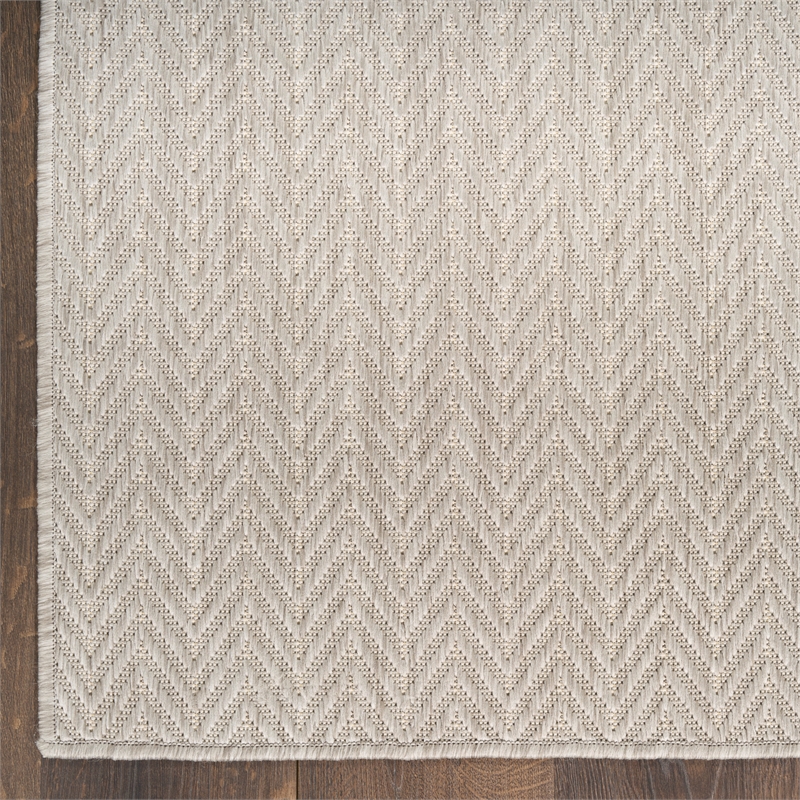Nourison Home Horizon 9' x 12' Fabric Grey Area Rug