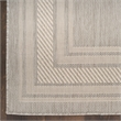 Nourison Home Horizon 9' x 12' Fabric Grey Area Rug