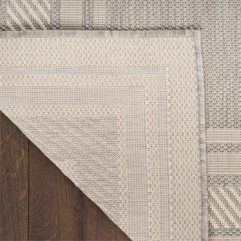 Nourison Home Horizon 9' x 12' Fabric Grey Area Rug