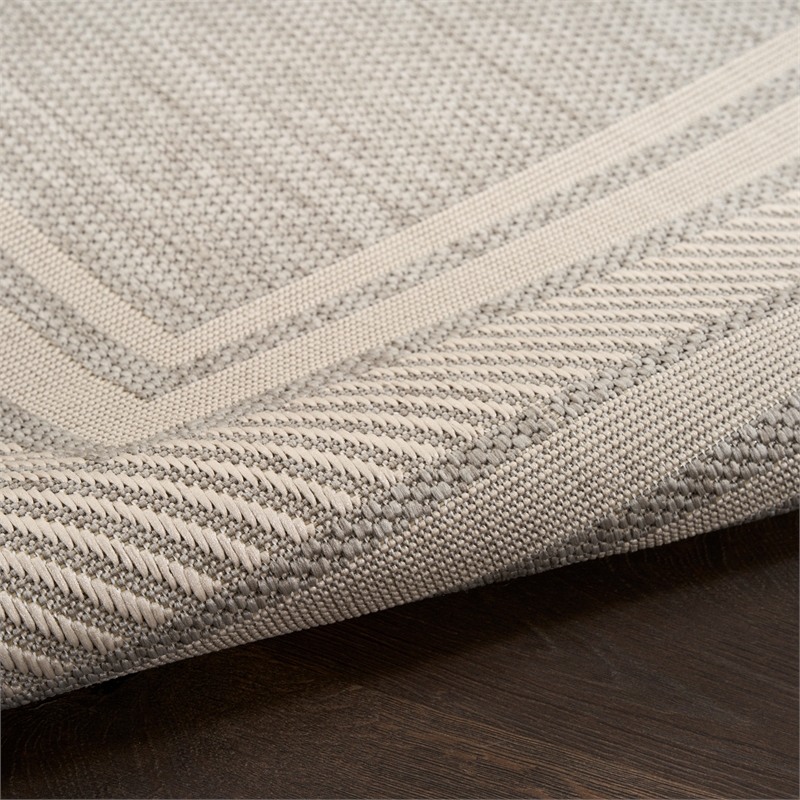 Nourison Home Horizon 9' x 12' Fabric Grey Area Rug