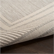 Nourison Home Horizon 9' x 12' Fabric Grey Area Rug