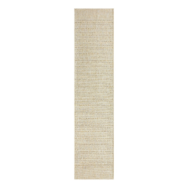 Nourison Home Tulum 6' Runner Fabric Cream Area Rug