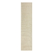 Nourison Home Tulum 6' Runner Fabric Cream Area Rug