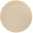Nourison Home Tulum 8' x Round Fabric Cream Area Rug