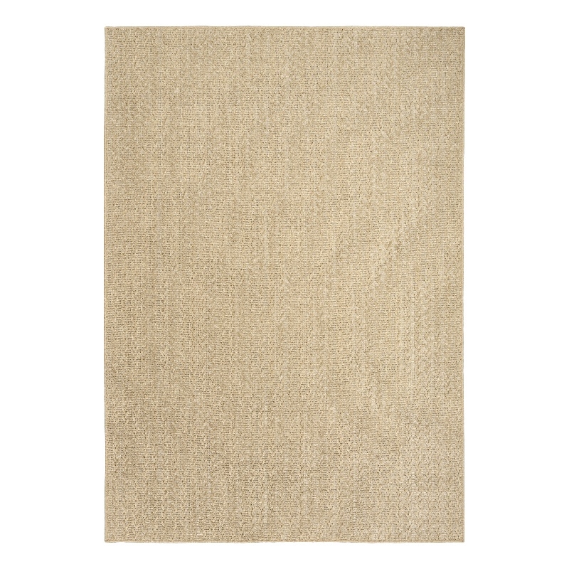 Nourison Home Tulum 4' x 6' Fabric Taupe Area Rug