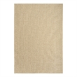 Nourison Home Tulum 4' x 6' Fabric Taupe Area Rug