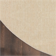 Nourison Home Tulum 8' x Round Fabric Cream Area Rug