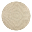 Nourison Home Tulum 8' x Round Fabric Cream Area Rug
