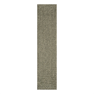 Nourison Home Tulum 8' Runner Fabric Olive Area Rug